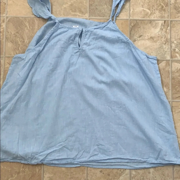 NWOT Old Navy Chambray Top size XXL - Picture 3 of 4